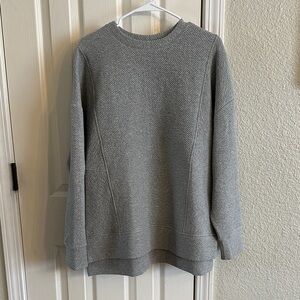 Women's Classic Gray Crewneck Sweater